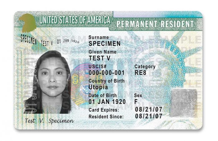 Green card США