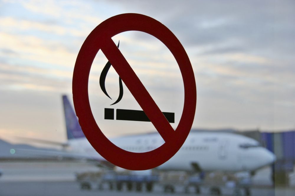 Знак "No smoking"