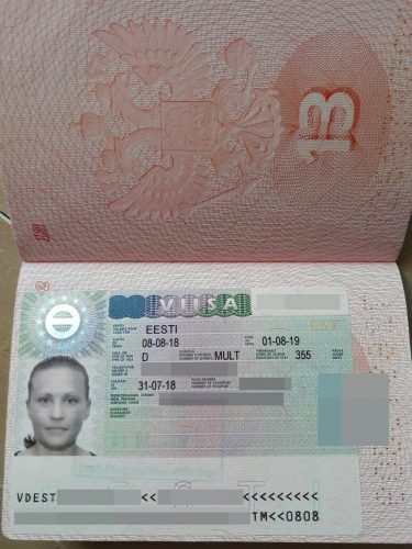 Эстонская рабочая виза