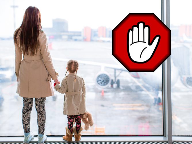 Запрет на выезд ребенка за границу