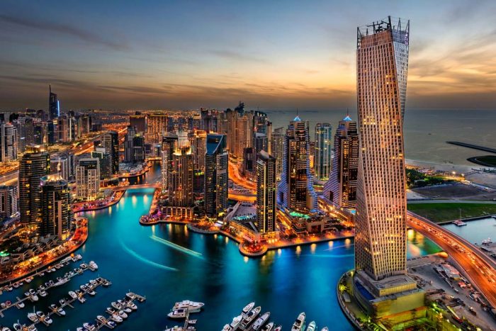 Dubai Marina в Дубае