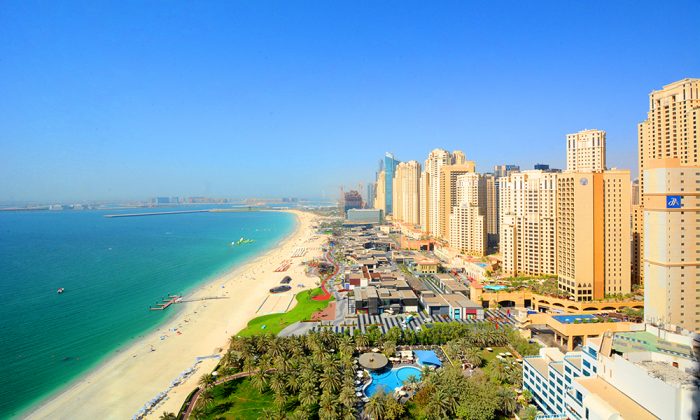 Jumeirah Beach Residence в Дубае