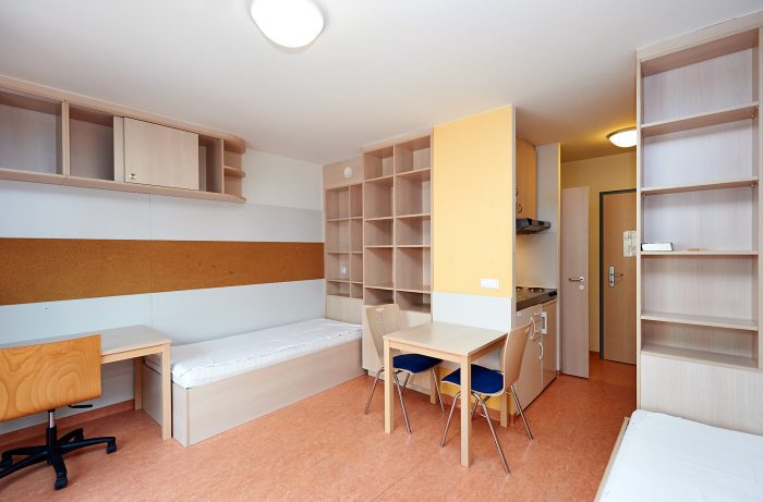 Комната в общежитии в Австрии