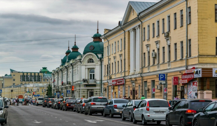 Улица в Тамбове Улица в Тамбове