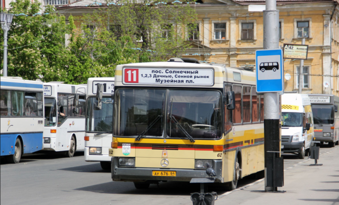 Общественный транспорт в Саратове Общественный транспорт в Саратове
