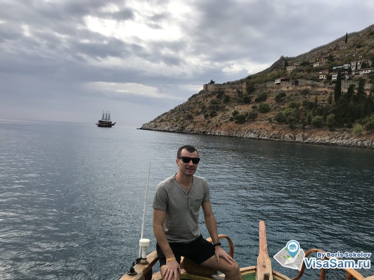 прогулка на яхте в Турции